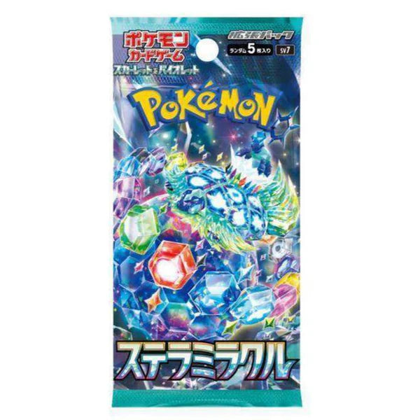 Stellar Miracle Booster Box SV7 - Japanese Pokémon TCG - Backtotheculturecollectables