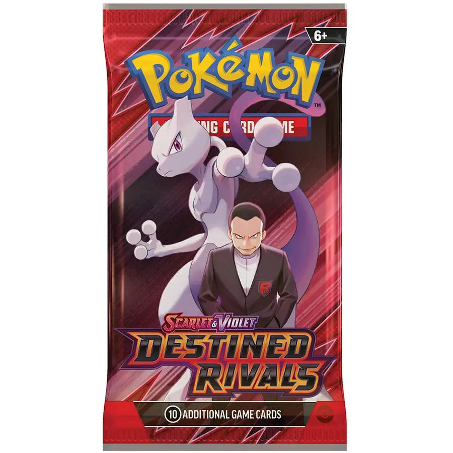 Destined Rivals Booster Pack for Epic Pokémon Battles with 10 Cards - Backtotheculturecollectables