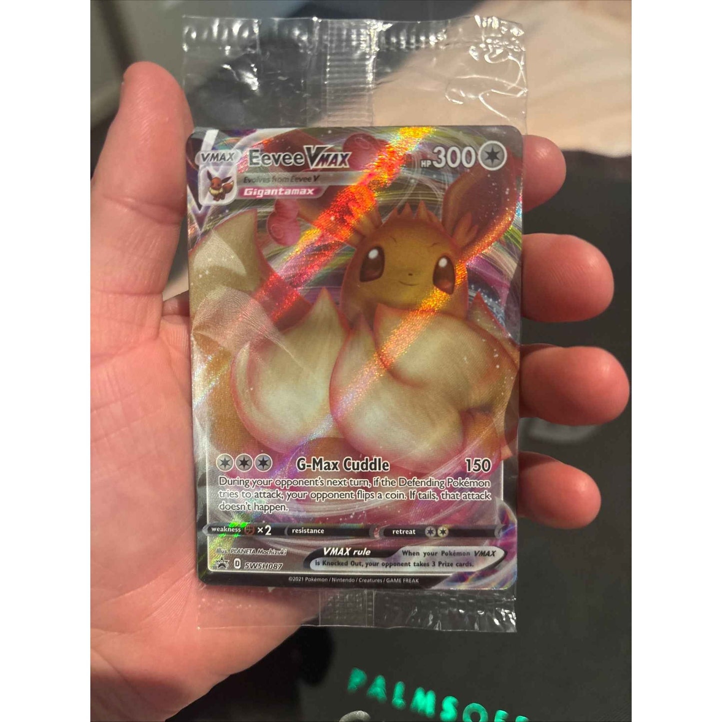 Pokemon Card Eevee VMAX SWSH087 Black Star Promo SEALED MINT Pokémon TCG