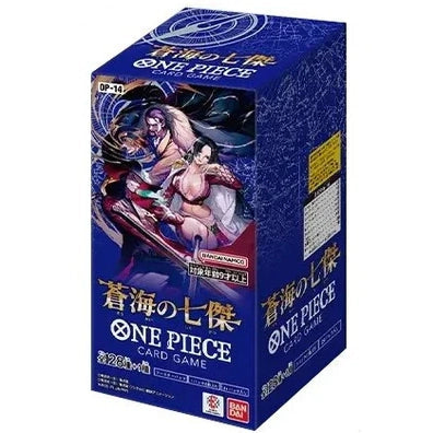 Japanese One Piece Card Game - The Azure Sea's Seven OP-14 Booster Box x12 (Sealed Case)
