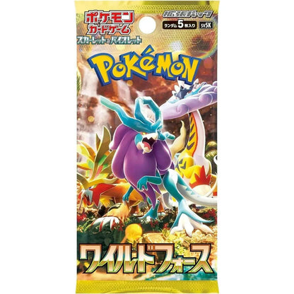 Wild Force Booster Box SV5K - Japanese Pokémon TCG - Backtotheculturecollectables
