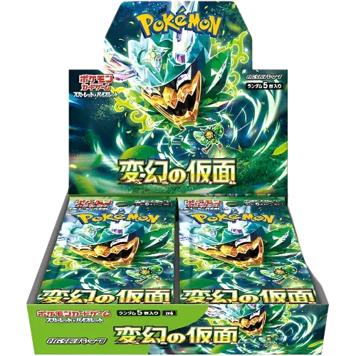Mask Of Change Booster Box SV6 Japanese Pokémon Trading Card Game - Backtotheculturecollectables