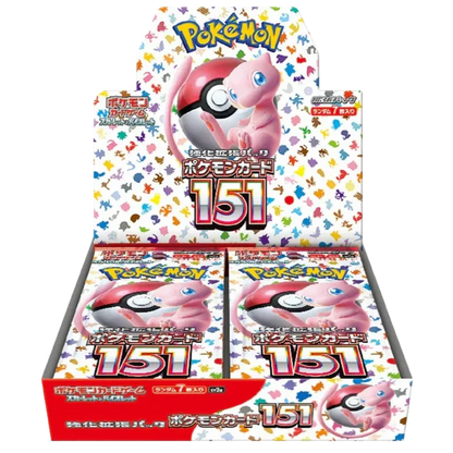 Pokemon 151 Booster Box SV2A - Japanese Pokemon TCG - Backtotheculturecollectables
