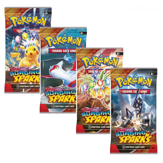 Pokemon - TCG - Scarlet & Violet: Surging Sparks Booster - Backtotheculturecollectables
