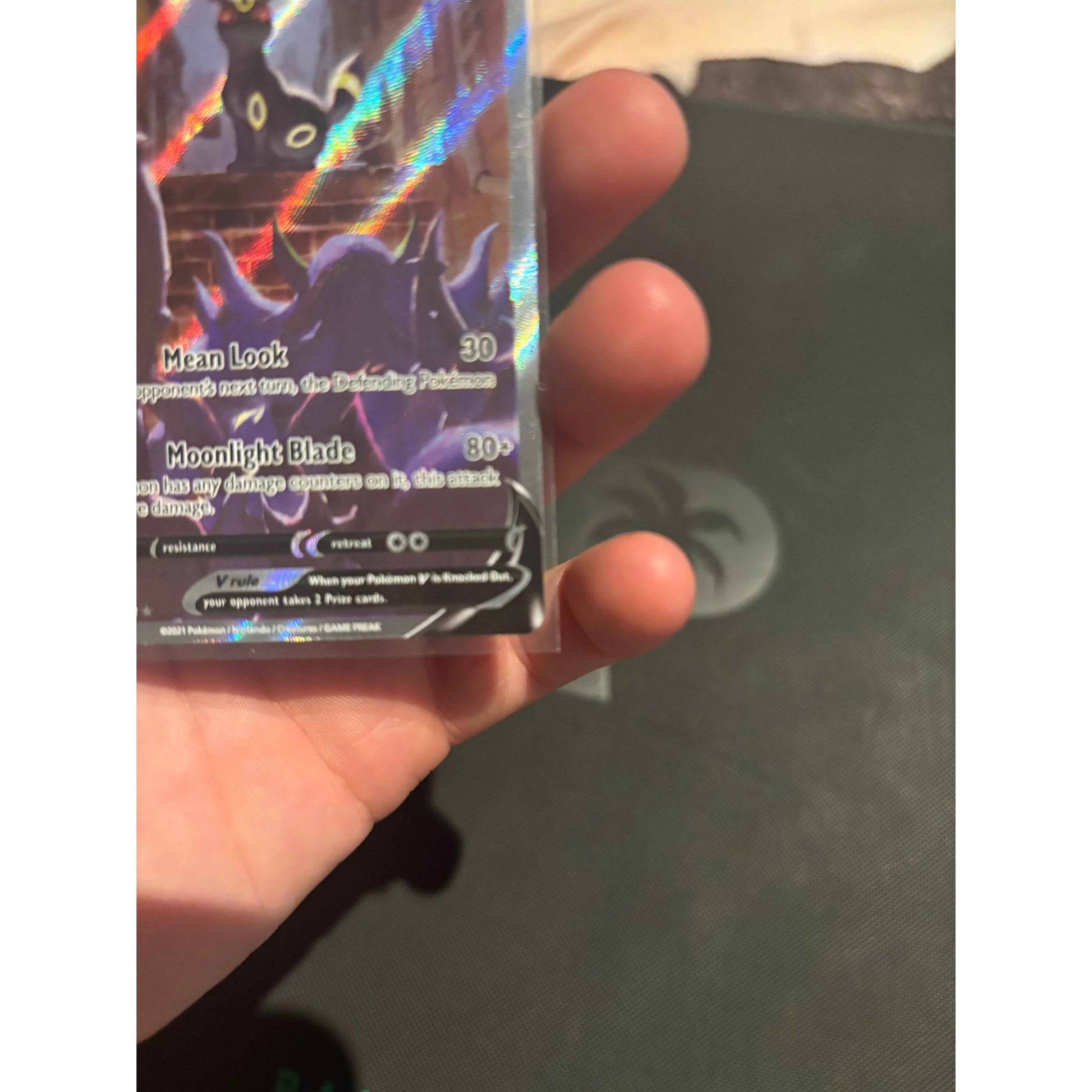 Umbreon V #189 Pokemon Evolving Skies