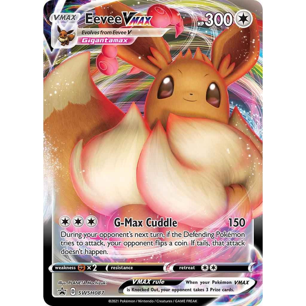 Pokemon Card Eevee VMAX SWSH087 Black Star Promo SEALED MINT Pokémon TCG